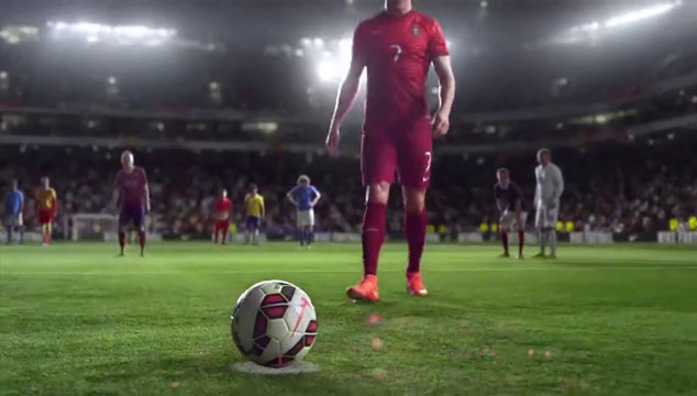 Cristiano, Neymar, Iniesta, Ibrahimovic, Rooney… vas a con el nuevo comercial de (VIDEO) | Cochinopop