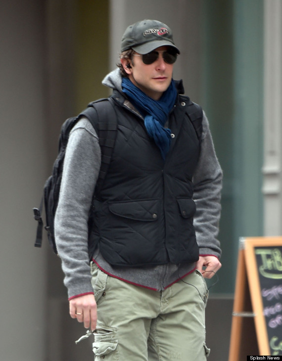 Bradley Cooper seen running errands downtown in NYC