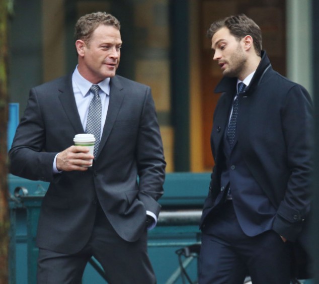 51984942 Stars are spotted on the set of 'Fifty Shades Darker' in Vancouver, Canada on March 1st, 2016. Stars are spotted on the set of 'Fifty Shades Darker' in Vancouver, Canada on March 1st, 2016. Pictured: Jamie Dornan, Max Martini FameFlynet, Inc - Beverly Hills, CA, USA - +1 (310) 505-9876