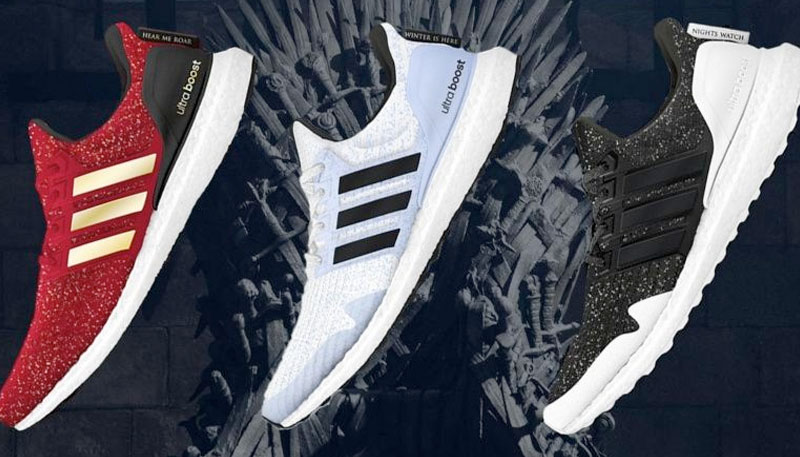 Así es la nueva línea de zapatos de Adidas inspirada en 'Game of Thrones' Cochinopop